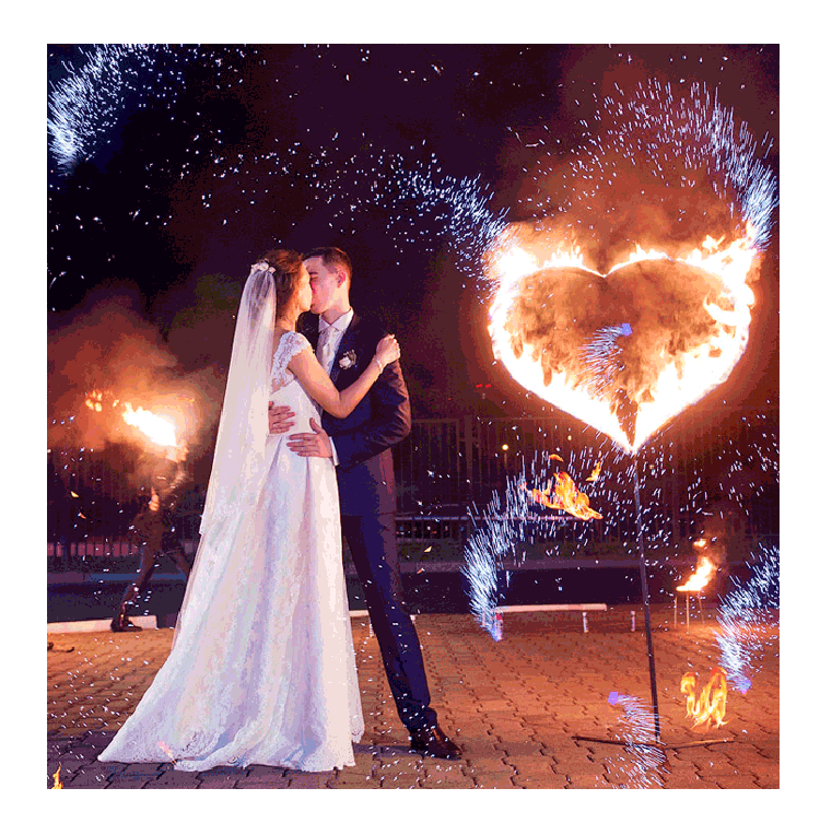Организация пиротехнического шоу на свадьбу  Приморск Ленинградская область | primorskleningradskaya.salutsklad.ru