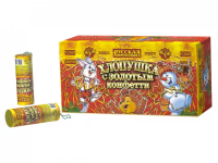 Хлопушка с золотым конфетти Хлопушки купить в Приморске Ленинградской области | primorskleningradskaya.salutsklad.ru