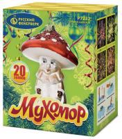 Мухомор Батарея салютов купить в Приморске Ленинградской области | primorskleningradskaya.salutsklad.ru