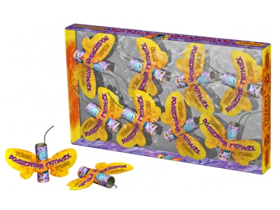 Волшебный мотылек Летающий фейерверк купить в Приморске Ленинградской области | primorskleningradskaya.salutsklad.ru