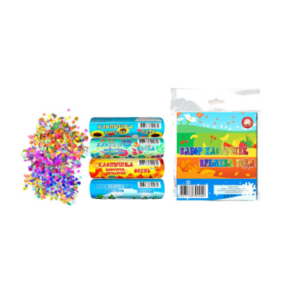 Времена года Набор хлопушек купить в Приморске Ленинградской области | primorskleningradskaya.salutsklad.ru