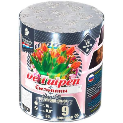 Тюльпаны Батарея салютов купить в Приморске Ленинградской области | primorskleningradskaya.salutsklad.ru