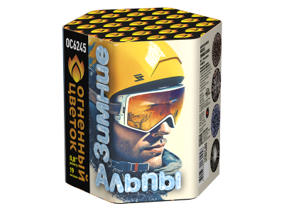 Зимние Альпы Батарея салютов купить в Приморске Ленинградской области | primorskleningradskaya.salutsklad.ru