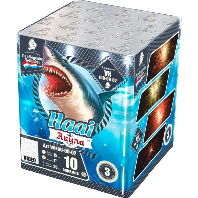 Акула Фейерверк купить в Приморске Ленинградской области | primorskleningradskaya.salutsklad.ru