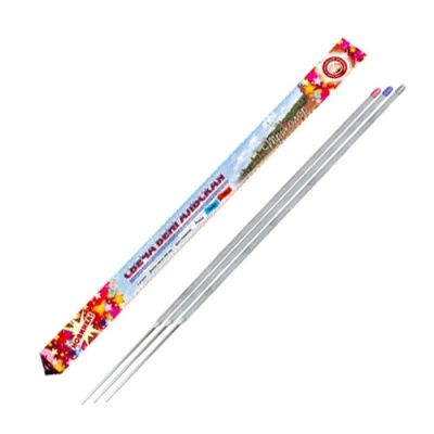 Триколор 400 мм. Бенгальские огни цветные купить в Приморске Ленинградской области | primorskleningradskaya.salutsklad.ru