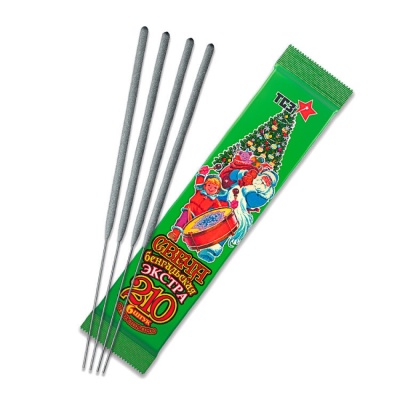 210 мм. Экстра Бенгальские огни купить в Приморске Ленинградской области | primorskleningradskaya.salutsklad.ru